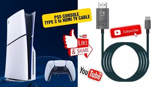 PS5 Type C to HDMI TV Cable Latency Test [upl. by Tallou852]