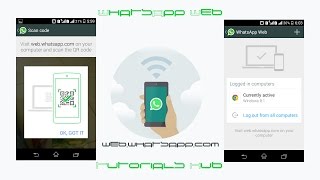 Setup Whatsapp Web [upl. by Irallih]