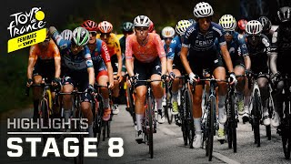 Tour de France Femmes 2024 Stage 8  EXTENDED HIGHLIGHTS  8182024  Cycling on NBC Sports [upl. by Daile]