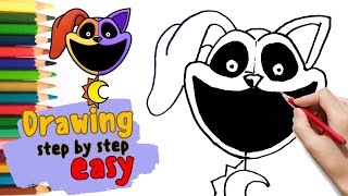 How to Draw CATNAP and DOG DAY  Poppy Playtime 3 [upl. by Paapanen216]