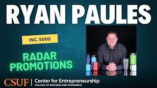 From Startup to Inc 5000 How Ryan Paules Grew Radar Promotions by 833 [upl. by Anits530]