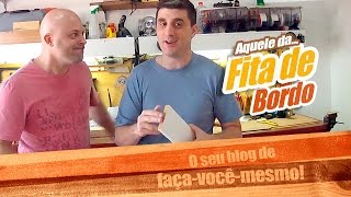 Como aplicar fita de bordo  Dicas Rápidas de Marcenaria Tips amp Tricks [upl. by Gretta]