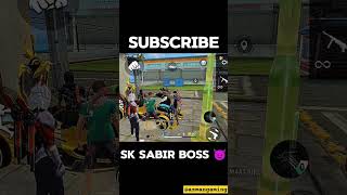 SABIR BOSS 😈sksabirboss trending gaming viralvideo viralreels viralshorts [upl. by Airetal]