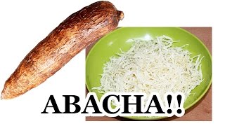 How to Make Abacha from Cassava  Flo Chinyere [upl. by Raval]