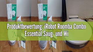 Produktbewertung iRobot Roomba Combo Essential Saug und Wischroboter Y0112 leistungsstarkes Sau [upl. by Nylesoj]