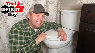 HOW TO REMOVE A TOILET SEAT FOR CLEANING [upl. by Ranchod463]