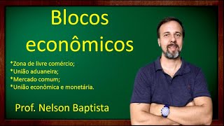 Blocos econômicos [upl. by Wallas]