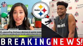 BOMB URGENT JUSTIN FIELDS AT STEELERS BOMBASTIC REINFORCEMENT FOR THE SEASON STEELERS NEWS [upl. by Pownall609]