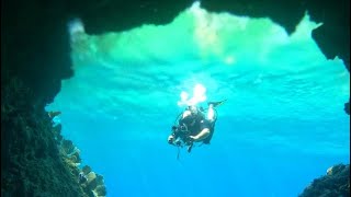 Cave dive in Cozumel Mexico [upl. by Ahens988]