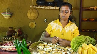 jackfruit is a traditional food that can be eaten a long time Here is an easy wayvillage kitchen [upl. by Dlabihcra17]