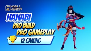 Power of HANABI Pro Build MLBB Gameplay hanabi mlbb i2gaming [upl. by Lebisor]