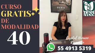 Curso GRATIS de modalidad 40 [upl. by Demp533]