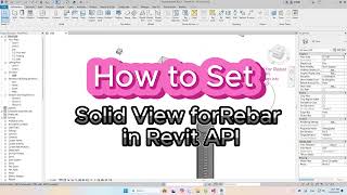 Revit API How to Set Solid for Rebar in Revit API [upl. by Letniuq]