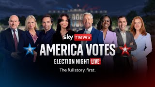 US Election Night on Sky News [upl. by Atokad]