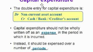 LCCI Level 1 Ch20 Capital and Revenue Expenditure [upl. by Edmund]