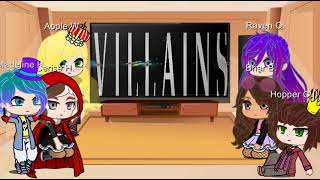 Ever After High react Villains song  Mystery [upl. by Aleydis23]