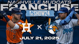 A Thriller From Start to Finish  Astros  MudCats  MLB The Show 24 [upl. by Orvie]