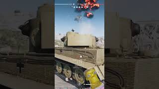 Battlefield V Tank Versus Plane Tiger Shoots Down Allied Blenheim Bomber 1 of 3 [upl. by Sammie]