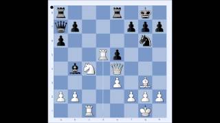 Queens Gambit Declined Rubinstein vs Maroczy  Goteborg 1920 [upl. by Audrye]