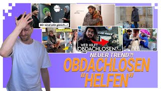 Obdachlosen  „Helfen“ für Klicks [upl. by Aciraj]