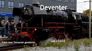 vertrek ssn 23 023 in Deventer 20102024 [upl. by Rysler154]