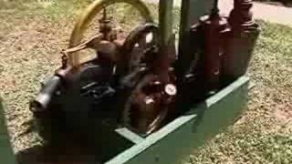 Antique Aermotor 8 cycle pump gas engine [upl. by Oirretna]