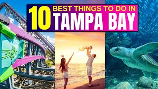 10 BEST Things To Do In Tampa Bay Florida 2024 [upl. by Geminius]