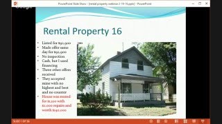 What is the Best Way to Invest in Rental Properties Webinar [upl. by Aratnahs552]