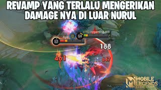 BUSET DAMAGE NYA BRUTAL BANGET  100 PASTI DI NERF TERUS SAMA MOONTON GAMEPLAY HANZO REVAMP [upl. by Anitsud611]