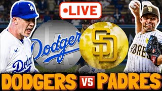 🔴 Los Angeles Dodgers vs San Diego Padres  Post Season MLB  LIVE Match 2024 [upl. by Yruoc]