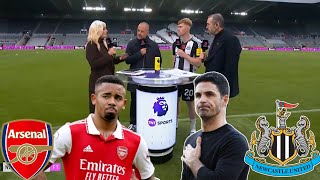 Newcastle vs Arsenal 10 Mikel Arteta Go ANGRY🔥 Gunners Disappointed Performance Ian Wright Reaction [upl. by Accissej857]