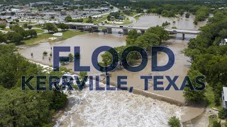 Flooding in Kerrville  July 23 2024 [upl. by Barna]