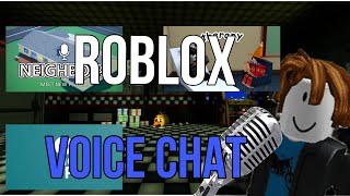 Trying to play VOICE CHAT GAMES  Gone Wrong😱roblox voicechatneighborstherapymicupmrbatata [upl. by Starinsky]