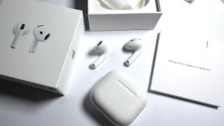 AirPods 4 classic 2024 Unboxing [upl. by Wight]