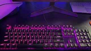 Teclado Corsair k60 pro rgb low profile vale a pena [upl. by Pinelli]