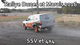 Rallye Dunes et Marais 2016 SSV et 4x4 [upl. by Ahsienot169]