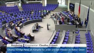 Bundestag Befragung der Bundesregierung am 28092016 [upl. by Janella]