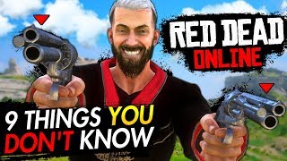 9 Things You STILL Dont Know in Red Dead Online [upl. by Shreve]