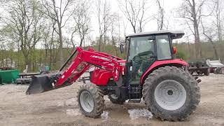 Massey Ferguson 4610 Tractor with Loader [upl. by Lletnahs]