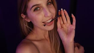 Pen Noms Hand Movements amp Verbal Triggers 💜 ASMR [upl. by Lurette793]