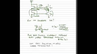 ECE 3110  Lecture 8  Part 4  Low Output and High Swing Cascode [upl. by Bosson]