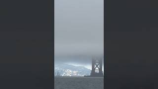 Foggy GOLDEN GATE BRIDGE On A Summer Day goldengatebridge sanfranciscobay california [upl. by Lenrad]