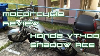 1998 Honda VT400 Shadow RP Motorcycle Reviews [upl. by Alitha]