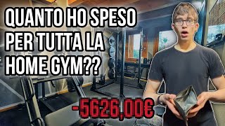 QUANTO HO SPESO PER TUTTA LA HOME GYM🥲 [upl. by Kile]