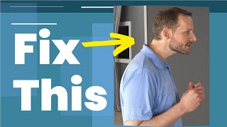 Fix Forward Head Posture  3 Easy Exercises From a Chiropractor [upl. by Ayetal]