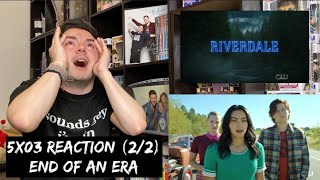 RIVERDALE  5x03 GRADUATION REACTION 22 [upl. by Fini]