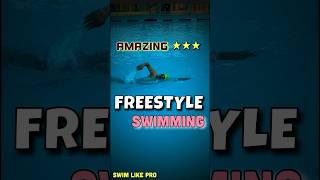 Swimming video for long distance swimming  Freestyle swimming short video shorts ytshorts swim [upl. by Nolram842]