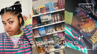 Bookish vlog  starting a new book Target run D O B of the day [upl. by Llemej]