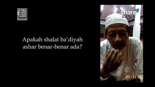 5 Apakah Shalat Ba’diyah Ashar BenarBenar Ada  Ustadz Hanif Luthfi Lc MA [upl. by Sharlene]