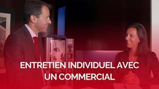 Entretien individuel avec un commercial [upl. by Rehnberg267]